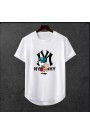 Unisex Oversize Şehir Baskili T-shirt